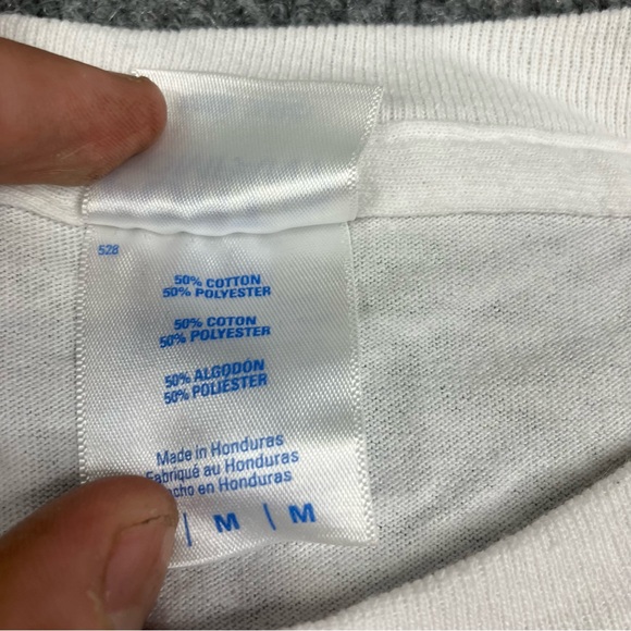 Vintage 90s South Dakota State University Medium T-shirt Port Company Y2K white - Picture 5 of 9